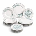 Premium Porcelain Dinner Set with Tea Set & Serving