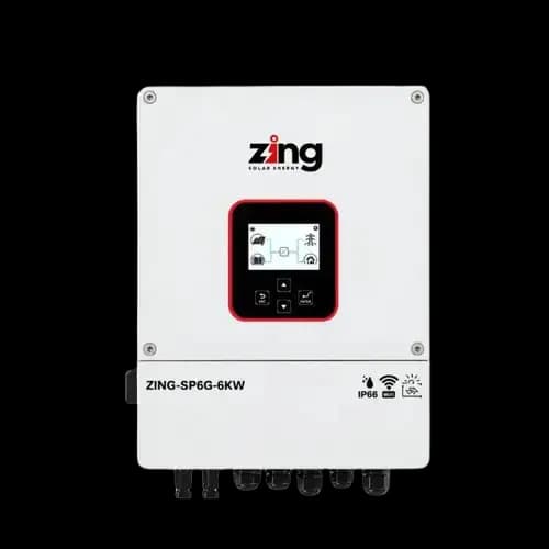 Zing 6KW Single Phase Hybrid Inverter - IP66