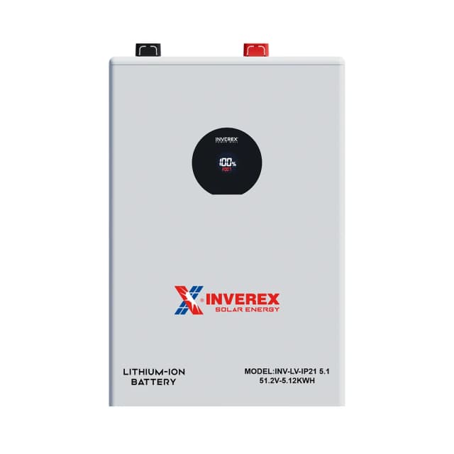 Inverex Lithium-ion Battery IP21 5.12-KW