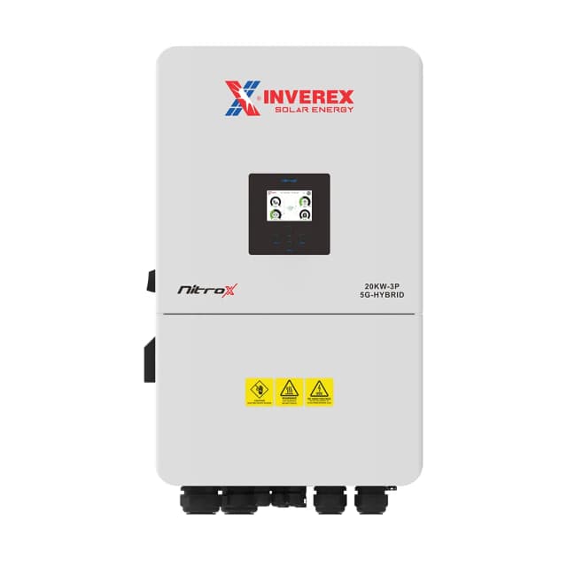 Inverex Nitrox 20KW 3P 5G LV Hybrid Solar Inverter