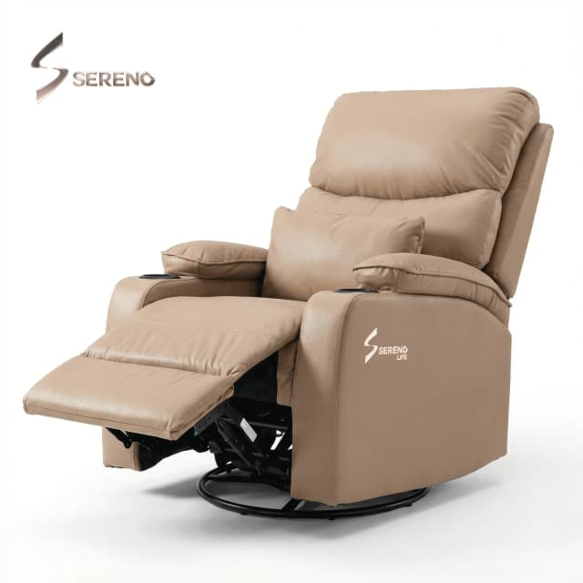 Sereno Life Imported Recliner Sofa - (First Class Special Edition)