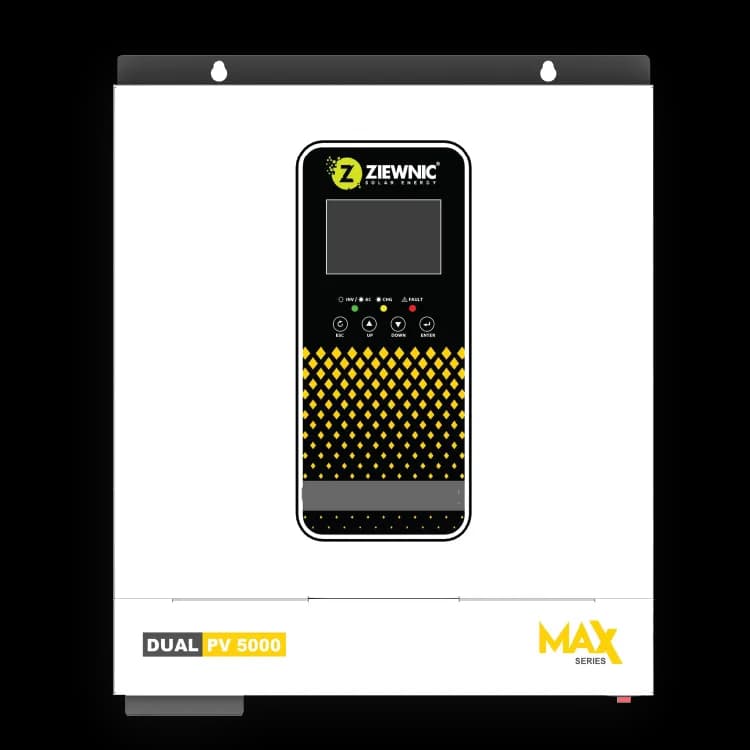 ZIEWNIC MAX 3.5KW PV5000 Dual Solar Hybrid Inverter