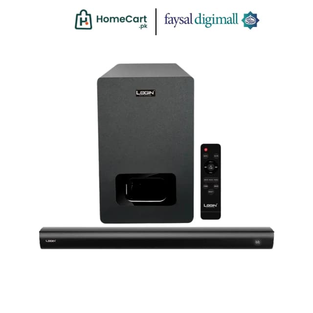Login 160W RMS Cinematic Sound 2.1 Channel L-275 Inception 2.1 Channel Multimedia Speaker