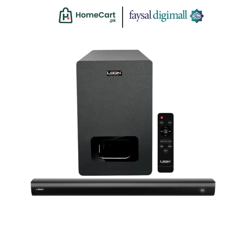 Login 160W RMS Cinematic Sound 2.1 Channel L-275 Inception 2.1 Channel Multimedia Speaker