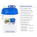 KE 3000N 15BS Boss Single Tub Washing Machine