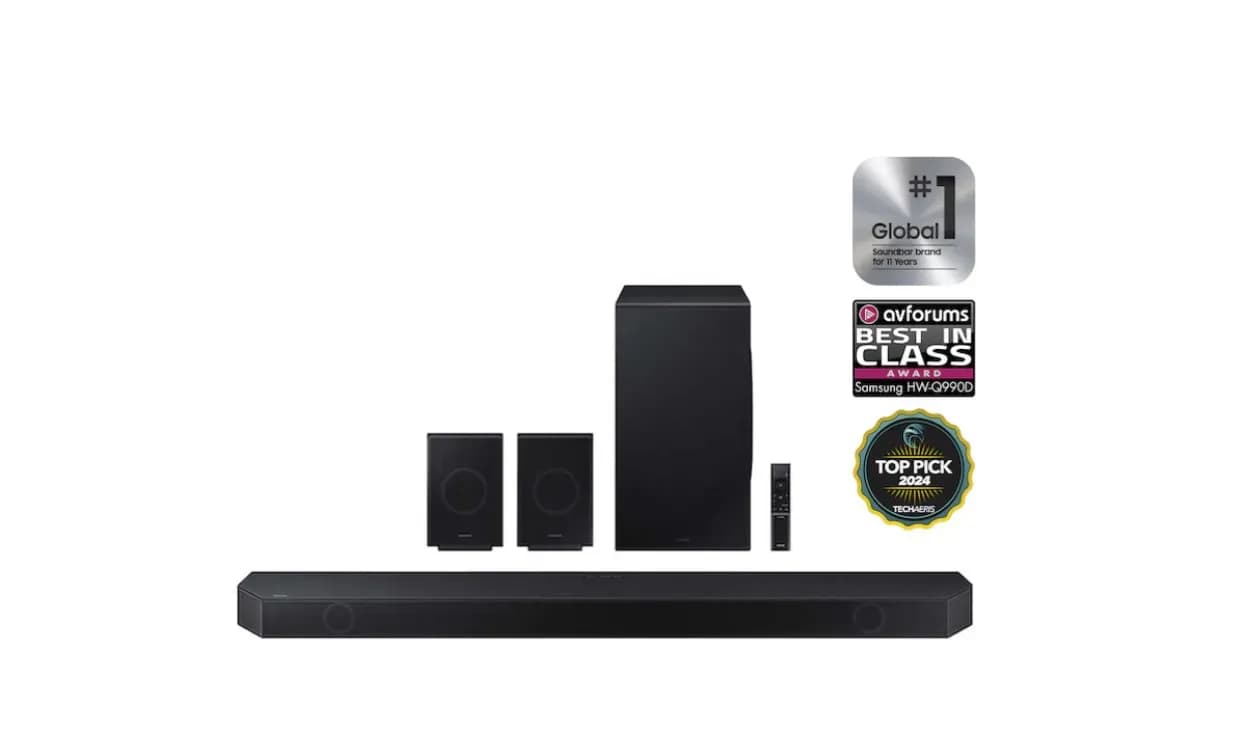 Samsung Q-Series Soundbar HW-Q990D 11.1.4 ch Subwoofer