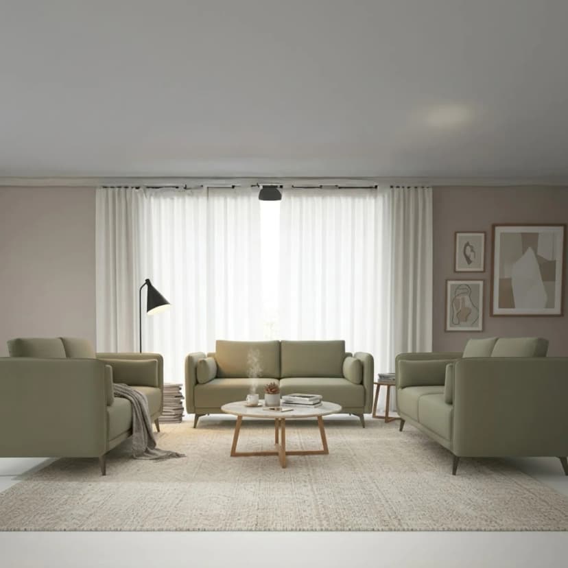 Diamond Supreme Foam Slate Lounge Sofa Set | Diamond Foam Official Store