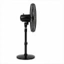 Super Asia AC DC Pedestal Fan 24 Inch Best Air Throw Due to Specially Designed Blades