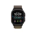 Apple Watch Ultra 4 49MM Black Titanium Dark Olive Alpline Loop