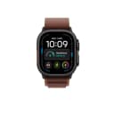 Apple Watch Ultra 4 49MM Black Titanium Burgundy Alpline Loop