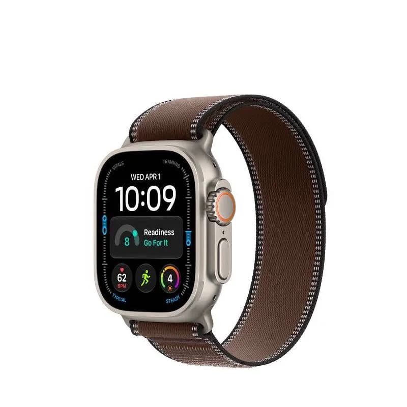 Apple Watch Ultra 4 49mm Natural Titanium Dark Umber Trial Loop