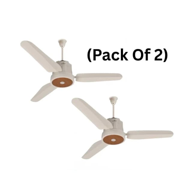 (Pack Of 2) Orient Hybrid Fan With Built-in Battery Ceiling Fans 1st Time in Pakistan A New Technology Of Fan