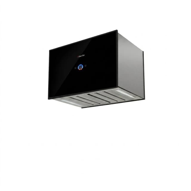 Glam Gas Island Glow Kitchen Hood Pipe-Less Chimney