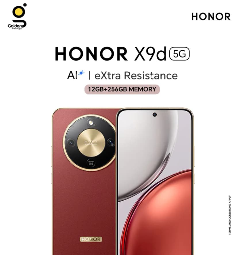 Honor X9d 5G 12GB + 256GB | Official Warranty | PTA Approved | Easy Monthly Installment | By Honor Official Store