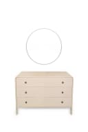 Harold Bedroom Set – Queen Size Bed, Dresser with Mirror & 2-Door Wardrobe