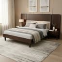 Oaklin King Size Solid Wood Bed