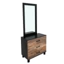 Flamingo - Bed, Dresser & 2 Door Wardrobe