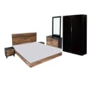 Flamingo - Bed, Dresser & 2 Door Wardrobe