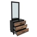 Flamingo - Bed, Dresser & 2 Door Wardrobe