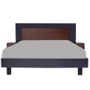 Ozmane Bedroom Furniture Bundle | Bed, 2 Side Tables, Dresser, Mirror & 3 Door Wardrobe