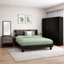 Novak - Bed, X Dresser & 3 Door wardrobe