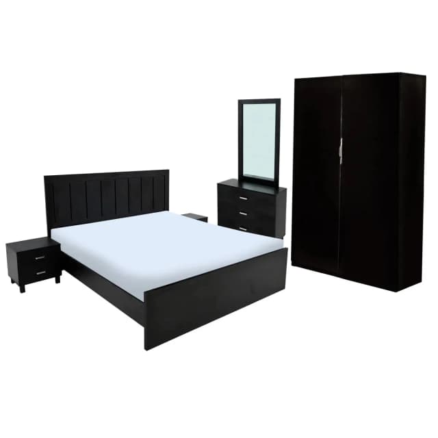 Blair Bundle - Bed, Dresser & 2 Door wardrobe