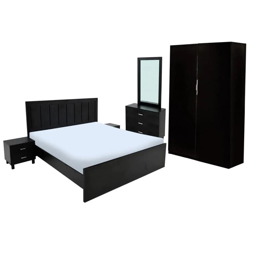 Blair Bundle - Bed, Dresser & 2 Door wardrobe