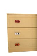 Wooden Cart Bed Set – Kids Bed with Chest of Drawers & Bookshelf