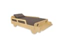 Wooden Cart Bed Set – Kids Bed with Chest of Drawers & Bookshelf