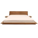 Vincent King Size Floor Bed with Side Tables