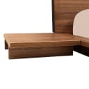 Vincent King Size Floor Bed with Side Tables