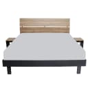 Shane King Size Bed with Two Side Tables