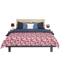 Shane King Size Bed with Two Side Tables