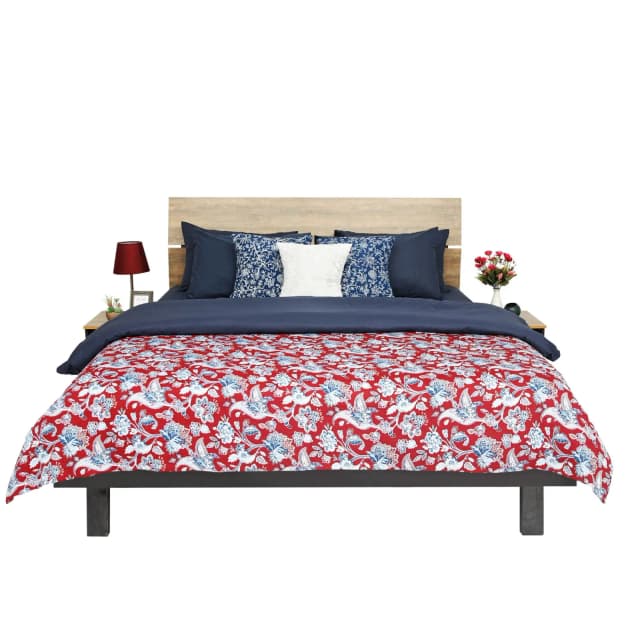 Shane King Size Bed with Two Side Tables