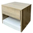 Mike King Size Floor Bed with 2 Side Tables