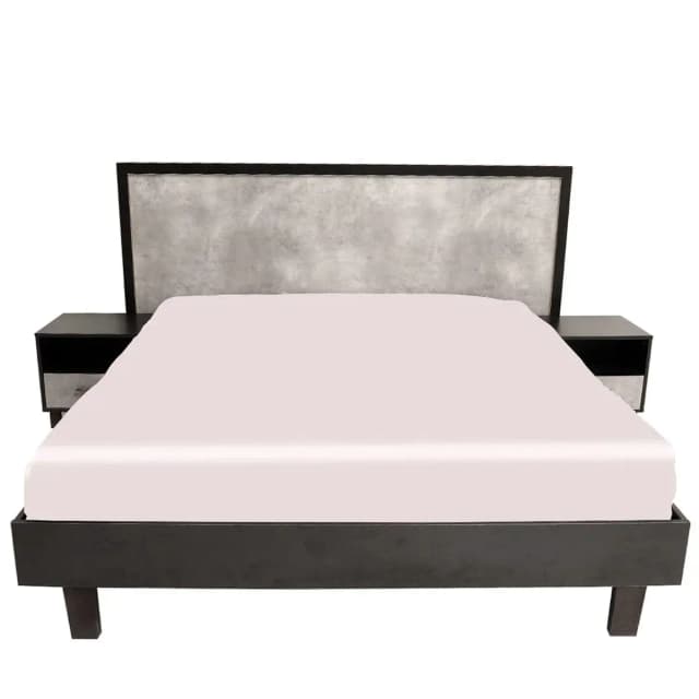 Oxford Bed with two Side Tables