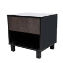 James King Size Bed With 2 Side Tables