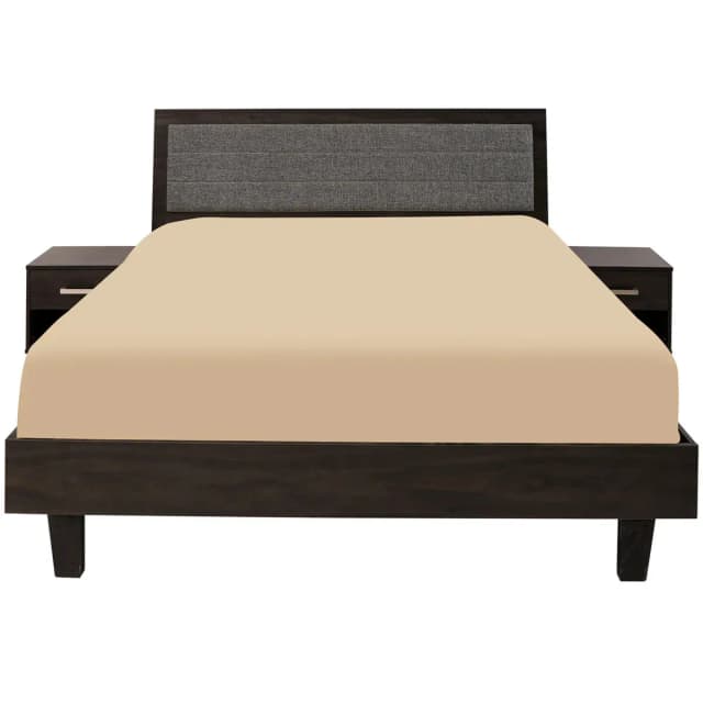 Carter King Size Bed with 2 Side Tables