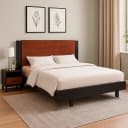 Morris X bed with 2 side tables