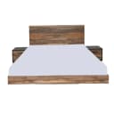 Flamingo King Size Bed with 2 Side Tables