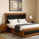 Clover King Size Bed with 2 Side Table