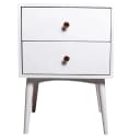 Ethereal Queen Bed with side table