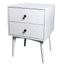 Ethereal Queen Bed with side table