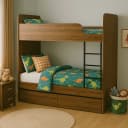 Littleton Bunk Bed with 2 Storage Drawers