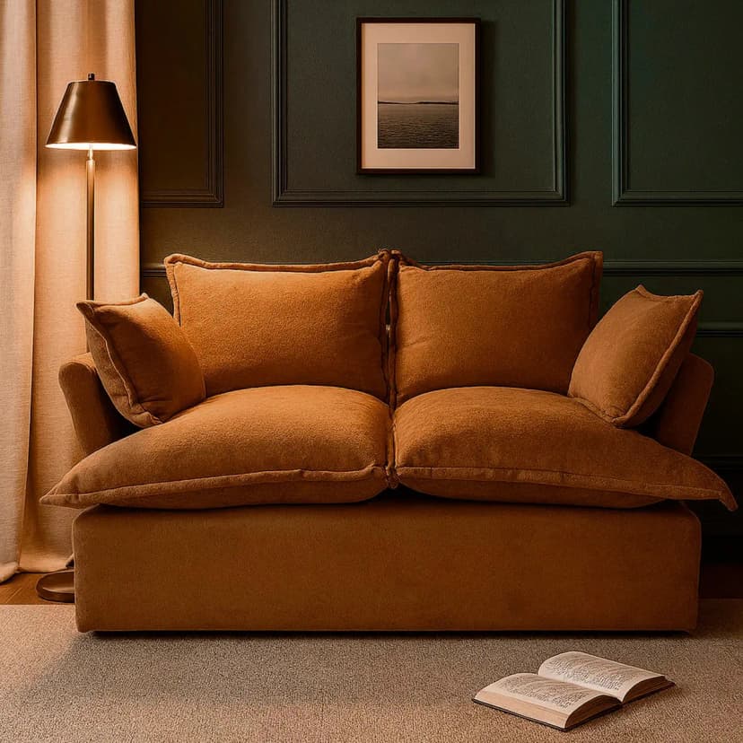 Amber Cloud Sofa 2.5 Seater