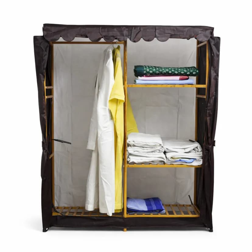 Bamboo Folding Wardrobe