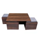 Demon Coffee Table with 04 Puffy