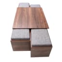 Demon Coffee Table with 04 Puffy