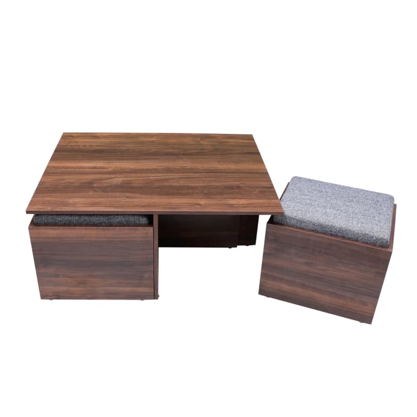 Demon Coffee Table with 04 Puffy