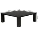 Honey Comb Coffee Table - Black